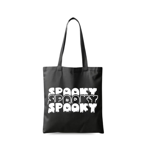 Tote bag spooky negra